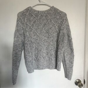 Grey Knit Sweater